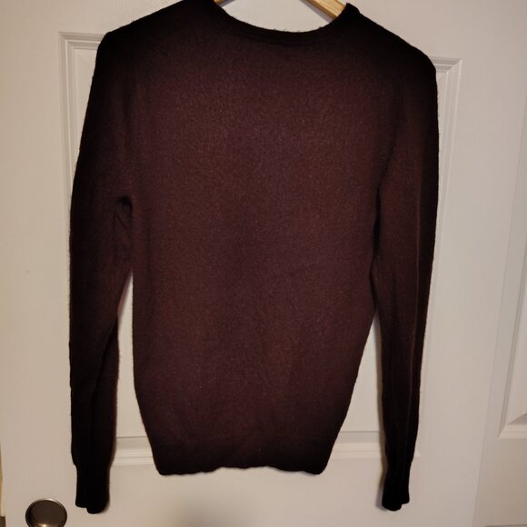 Goodthreads Plum Purple 100% Merino Wool Sweater Top - Picture 5 of 6